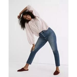 MADEWELL Women's Blue The Perfect Vintage SIZE 28 NC162 ($135)
